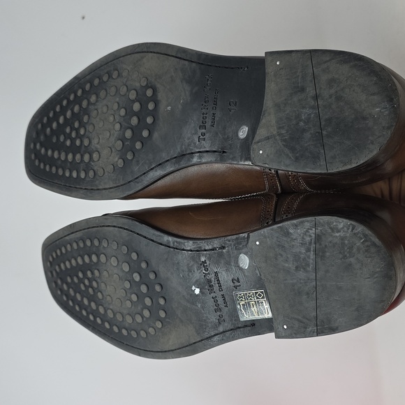 To Boot New York Classic Brown Leather Oxfords Mens Size 12 display picture 1